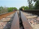 CN Track looking north at bridge over Wisconsin Central Track & CN Tall Trestle
